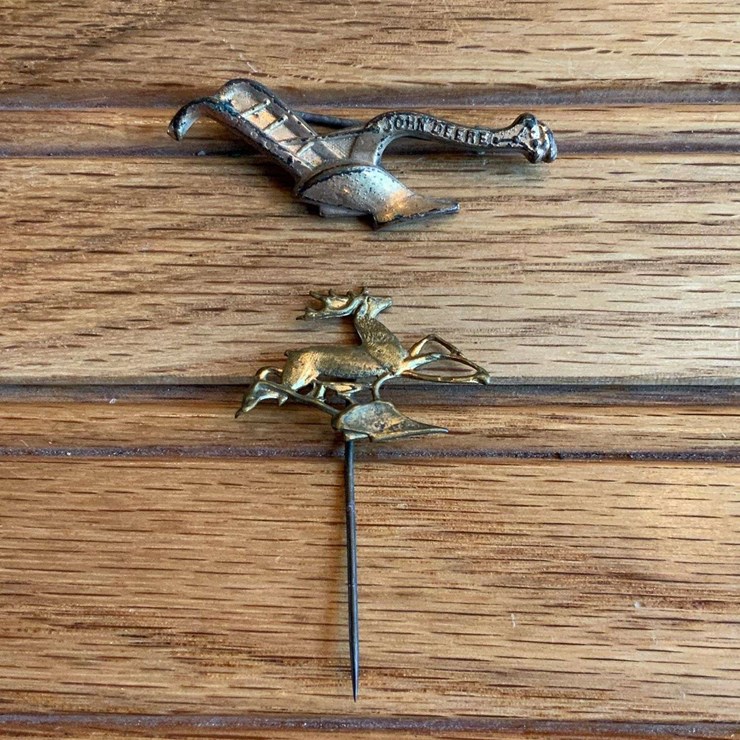 (2) John Deere Pins