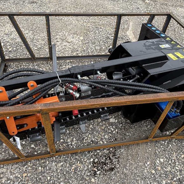 #77 • Quick Attach Skid Steer Trencher - 48 in Depth