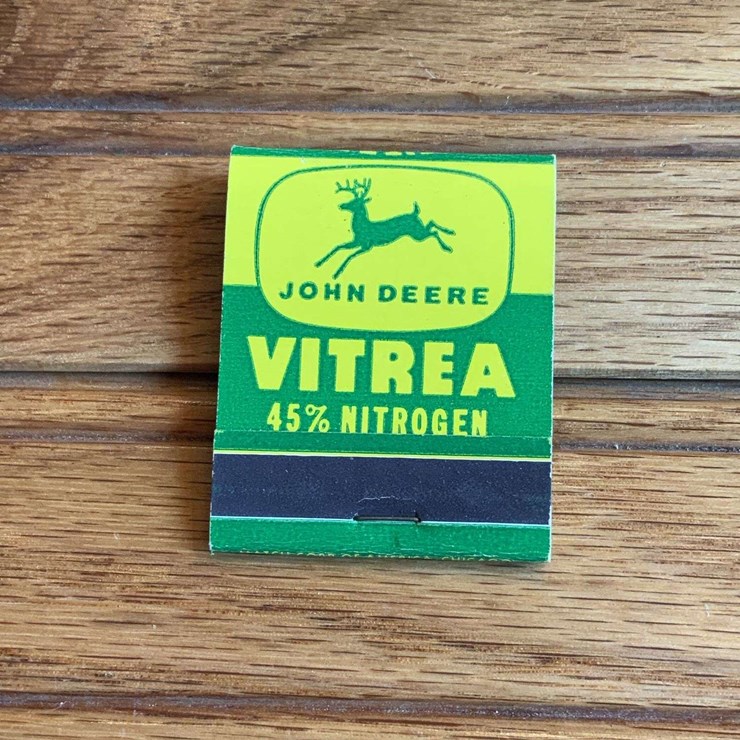 John Deere Grand River Chemical Vitrea Matchbook
