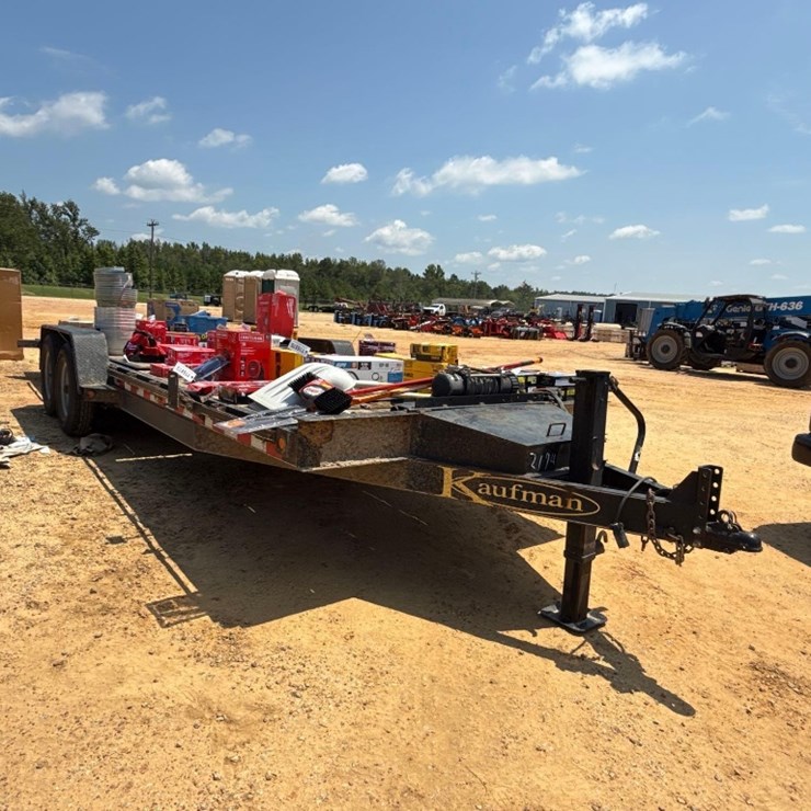 2174 - 2023 KAUFMAN 78" X 24' TILT TRAILER