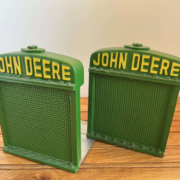 John Deere Radiator Bookends
