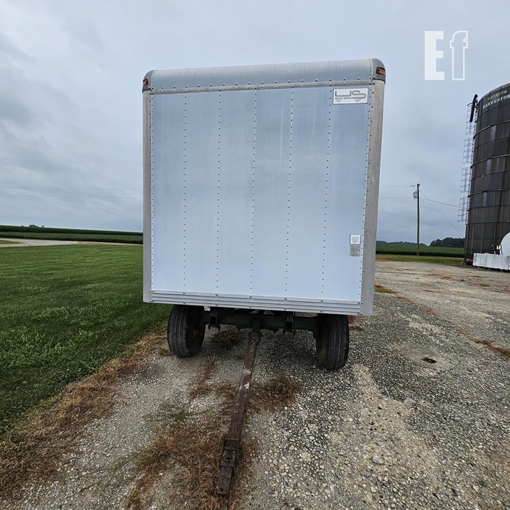 US TRUCK BODY ON JOHN DEERE RUNNING GEAR