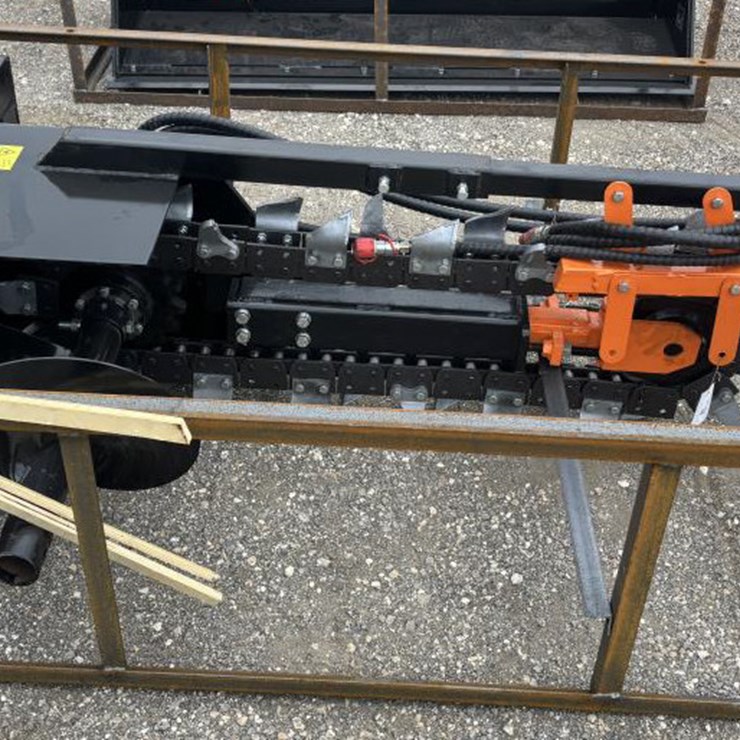 #76 • Quick Attach Skid Steer Trencher - 48 in Depth