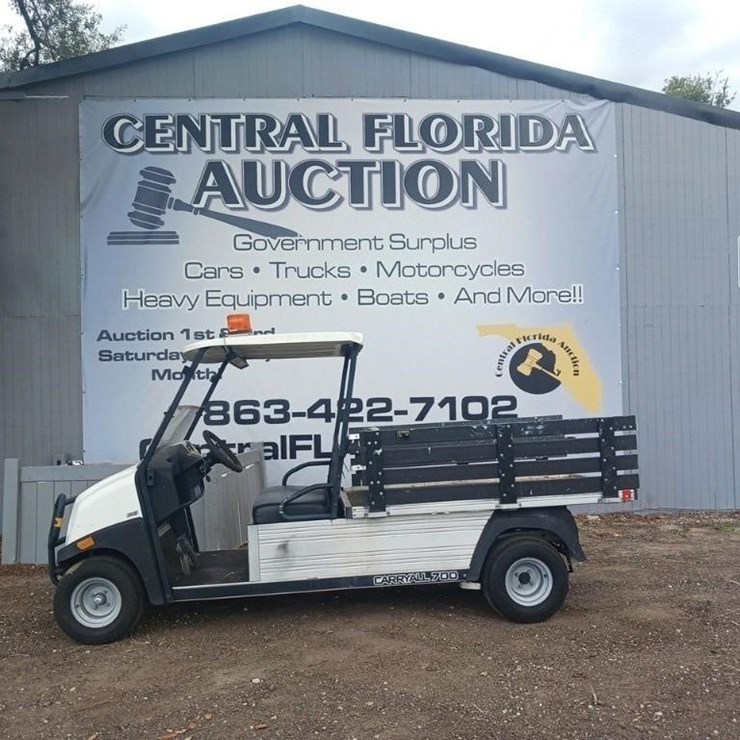 CaRRY ALL GOLF CART W/DUMP BED RUNS/MOVES