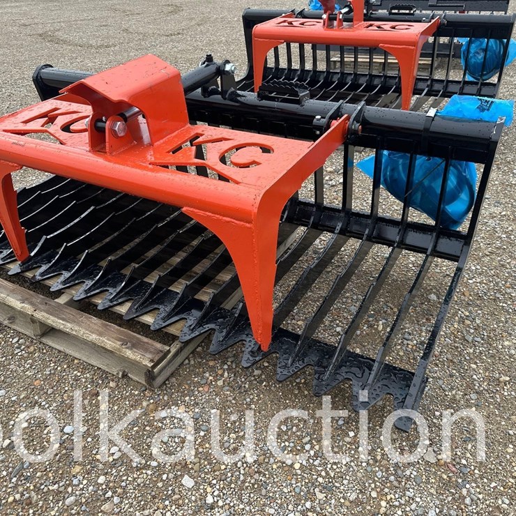 179 - 76" SINGLE CYLINDER SKELETON GRAPPLE BUCKET