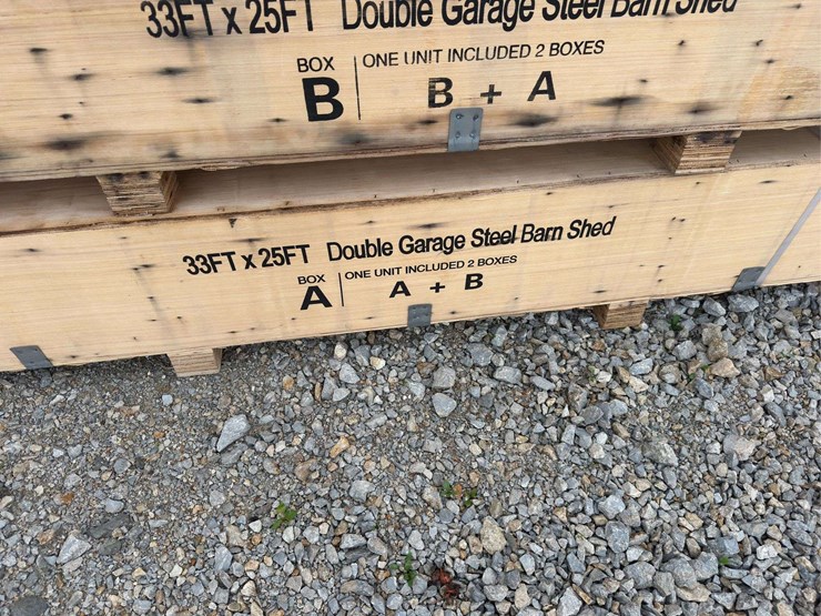 33-x-25ft-double-garage-steel-barn-shed-image-4