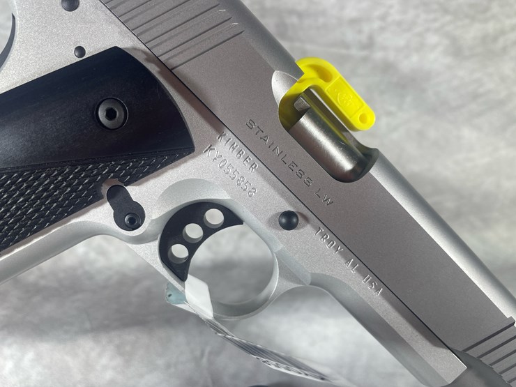 #4366-•-kimber-stainless-lw-arctic-1911-45-auto-pistol,-sn:-ky055858-image-9