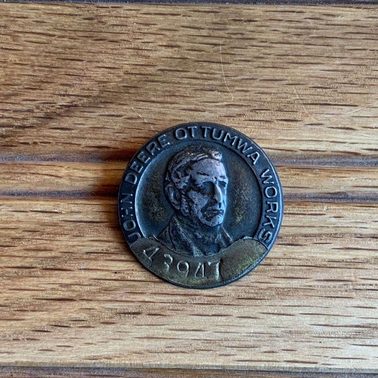 John Deere Ottumwa Works Employee Badge
