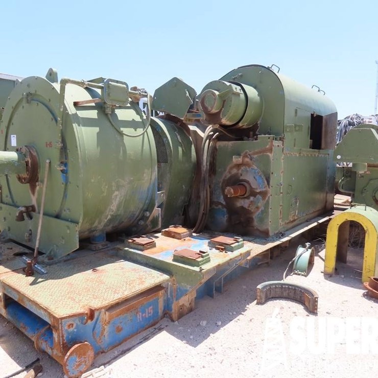 (R15-1) CONTINENTAL EMSCO C-1 1500HP S/D Drawworks