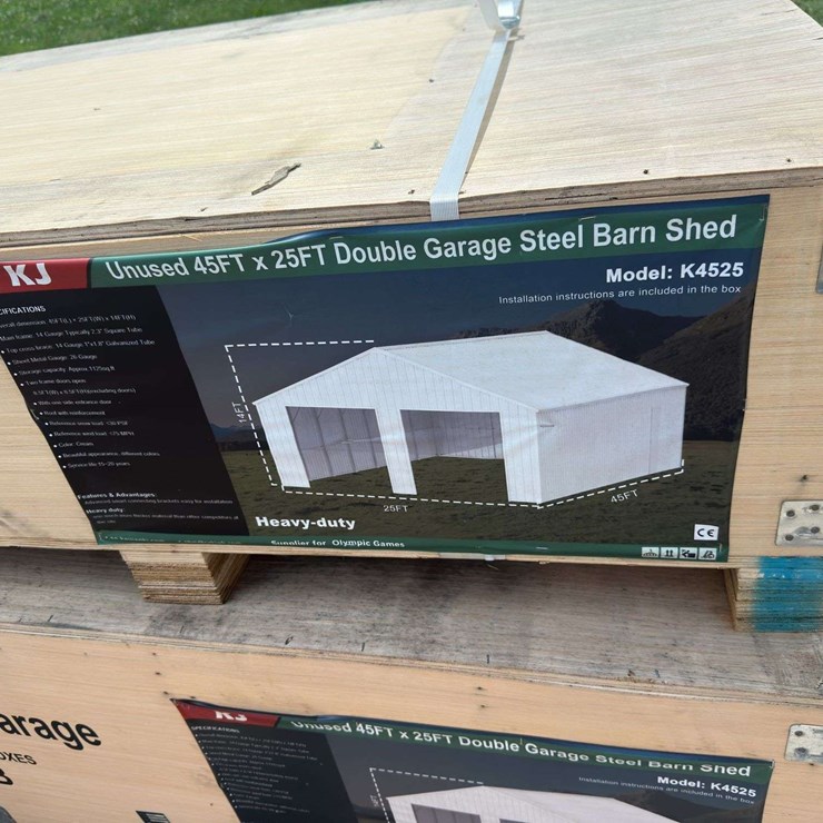 45 X 25FT Metal Garage