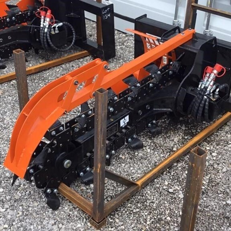NEW GIYI Skid Steer Trencher