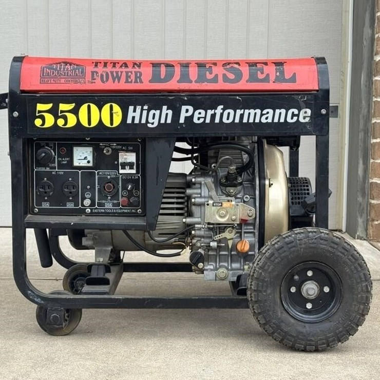 Titan Diesel 5500 High Performance Generator