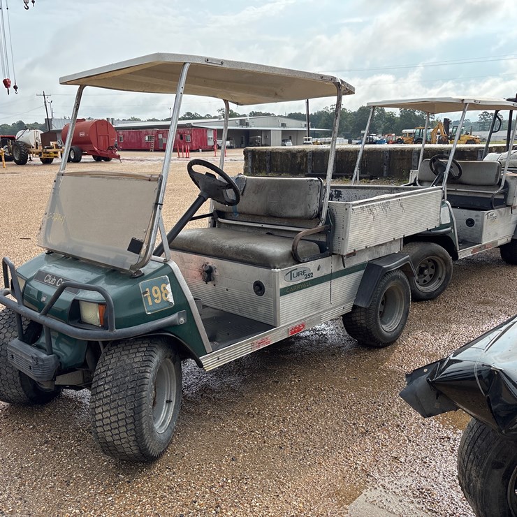 #22741 • TURF CARRY ALL CLUB CAR, GAS POWERED, FOR PARTS AND REPAIRS