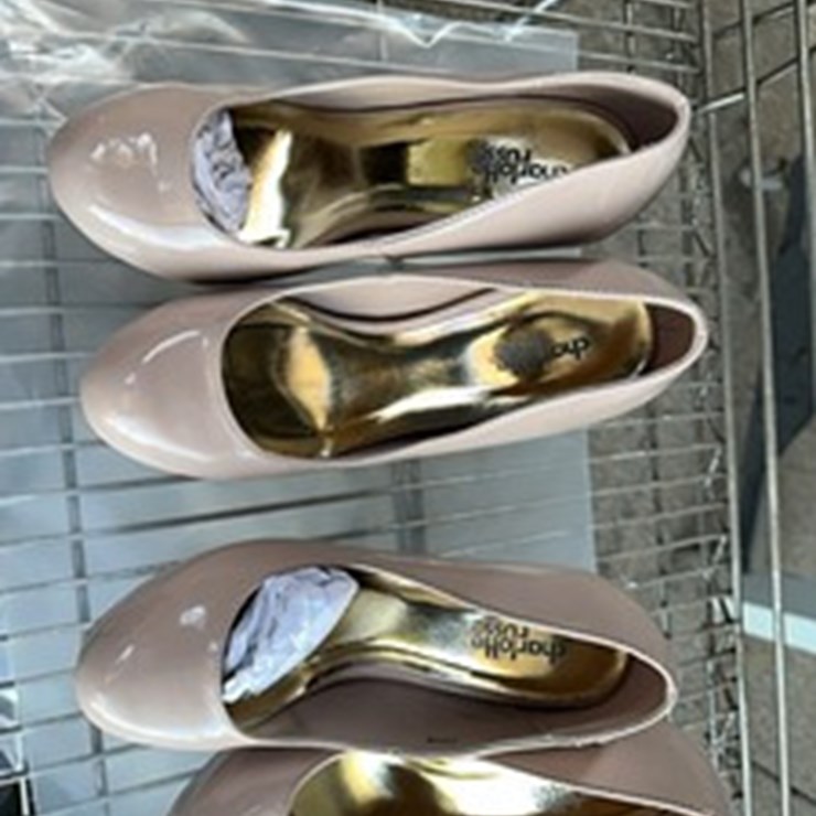 LOT#-814-2 PAIRS OF WOMEN'S HIGH HEEL SHOES