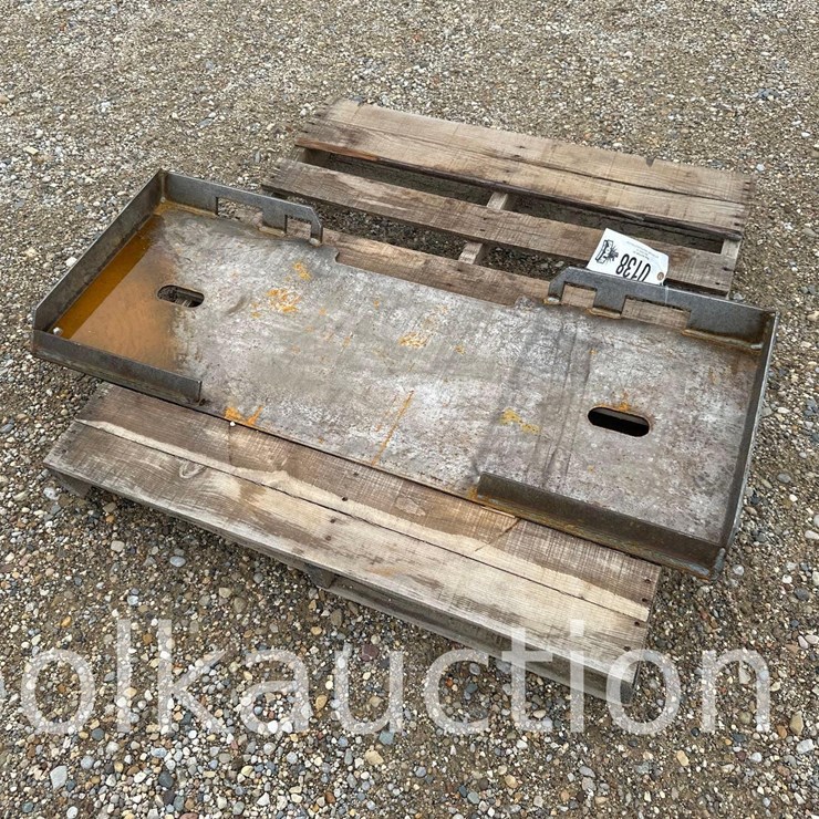 138 - FORMED SKID STEER FRAME