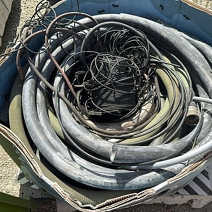 LOT#--ASSORTED HOSES, CONDUIT & CABLES