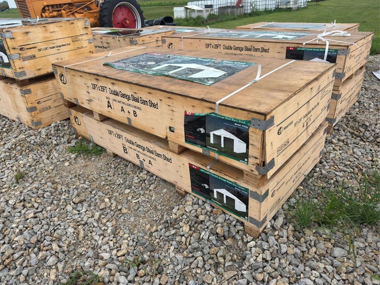 33-x-25ft-double-garage-steel-barn-image-4