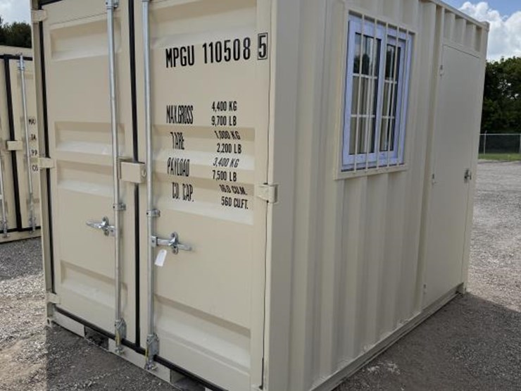 #135-•-11-ft-conex/-shipping-container---one-trip-image-1
