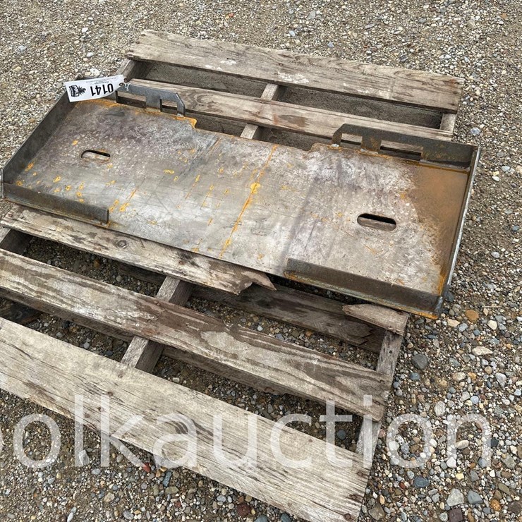 141 - FORMED SKID STEER FRAME