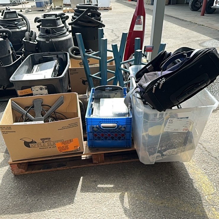 LOT#-801-PALLET OF MISCELLANEOUS ITEMS