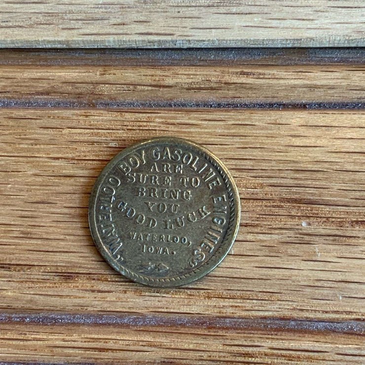 Waterloo Boy Gasoline Engines Coin