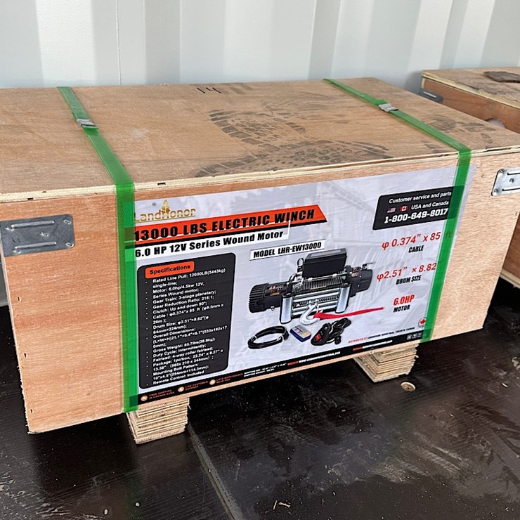LANDHONOR 13,000# ELECTRIC WINCH