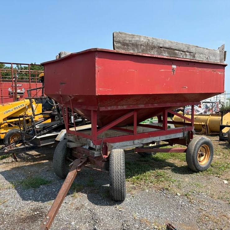 Red Gravity Bin Wagon