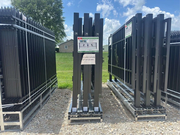 heavy-duty-metal-farm-driveway-gate-7-x-20-ft-2-pieces-image-2