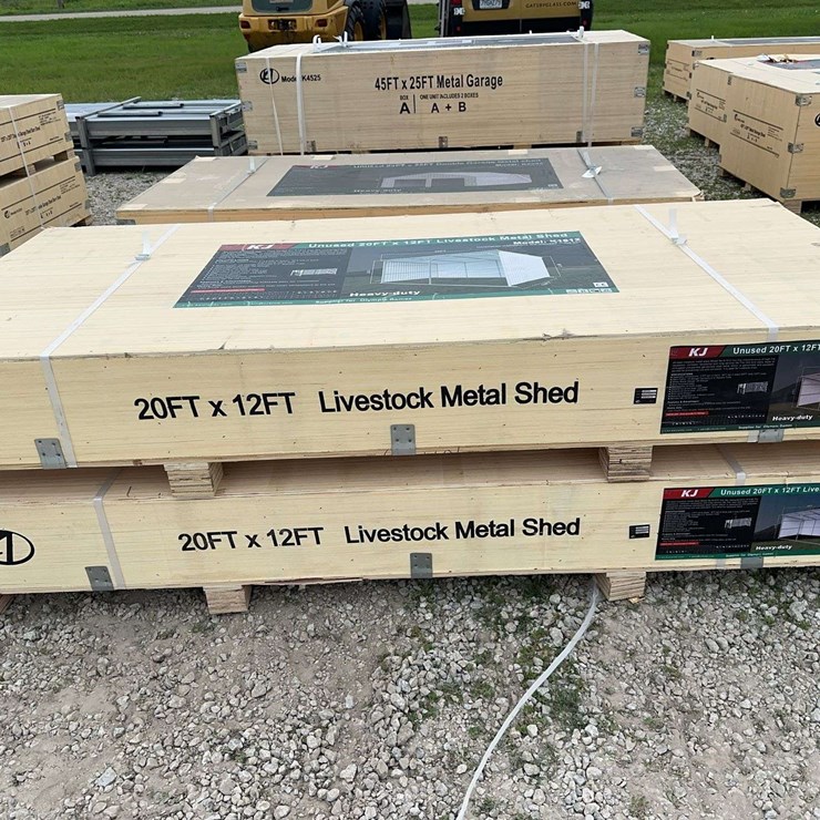 20 X 12ft Livestock Metal Shed