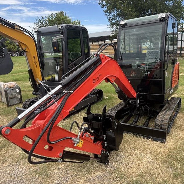 #114 • CFG Industrial Excavator w/ Enclosed Cab