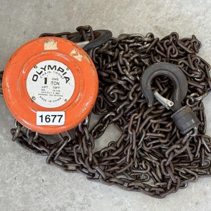 Olympia 1-Ton Chain Hoist