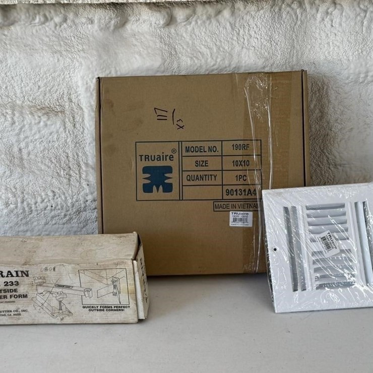 Crain Corner Form & Central Air Register Vents