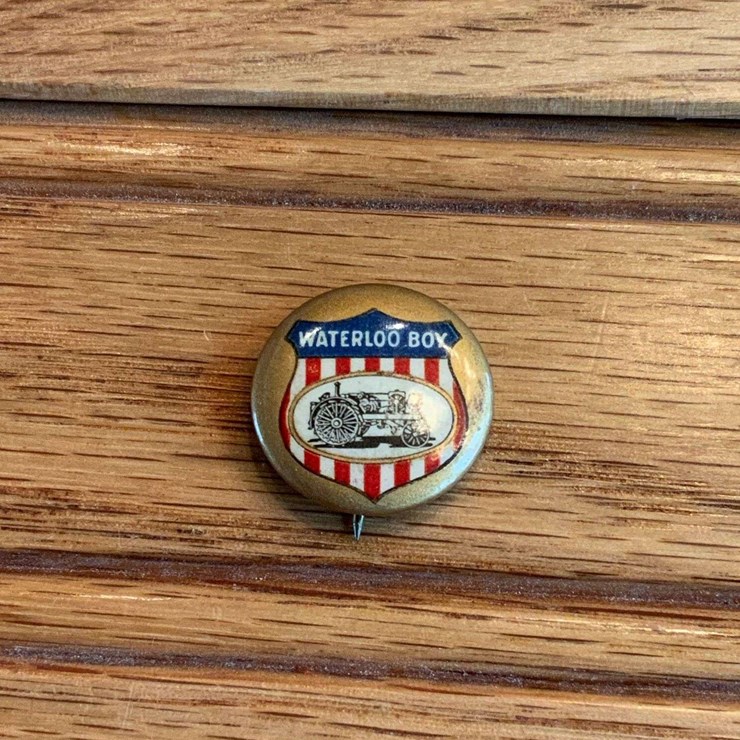 Waterloo Boy Tractor Button