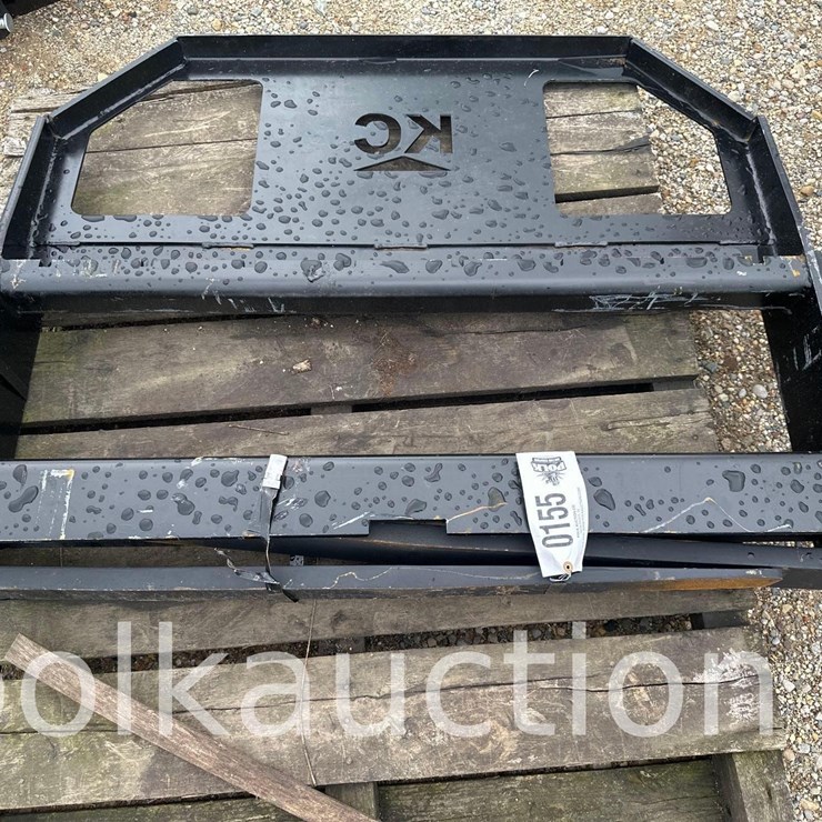 155 -  45" SKID STEER FORK FRAME W/ 42" FORKS