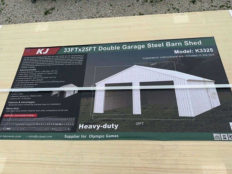 33-x-25ft-double-garage-steel-barn-shed-image-4