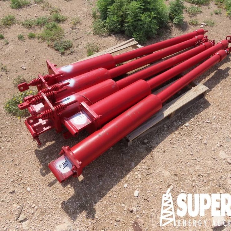 (5-167) (3) Hydraulic Tubing Tong Hangers. Located