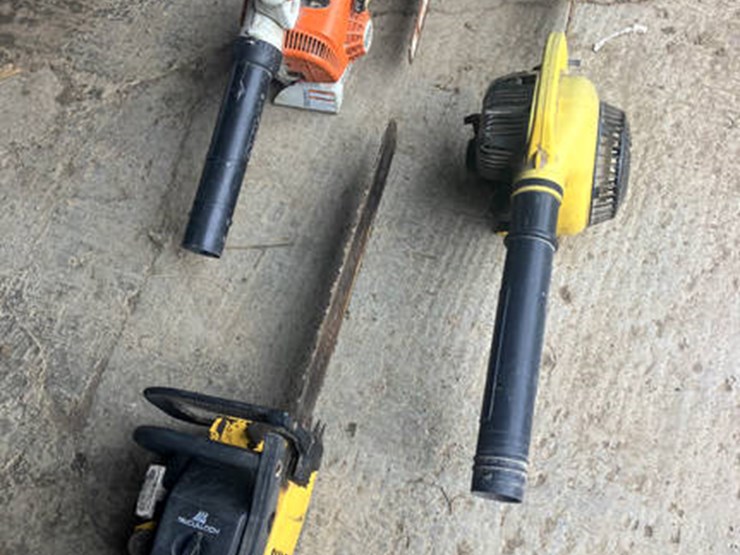 #1405-•-2---leaf-blowers-&-3-chainsaws-image-2