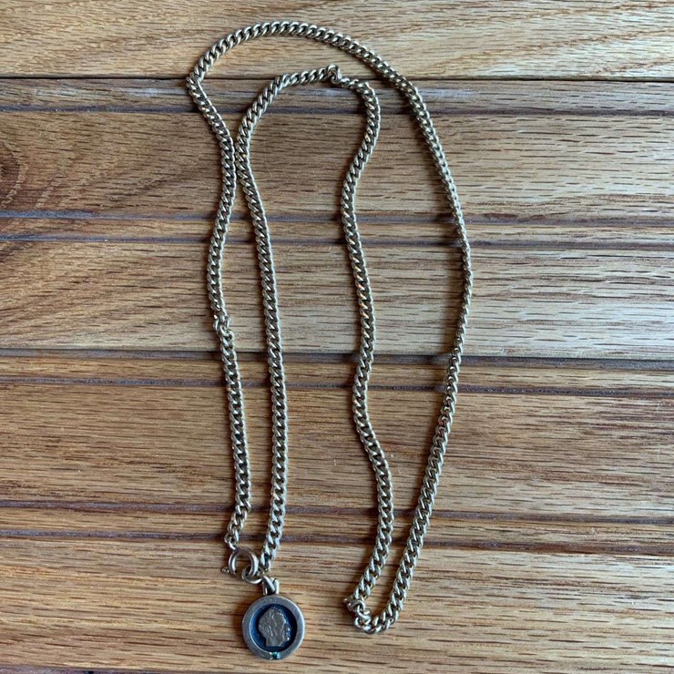 John Deere Service Charm Necklace