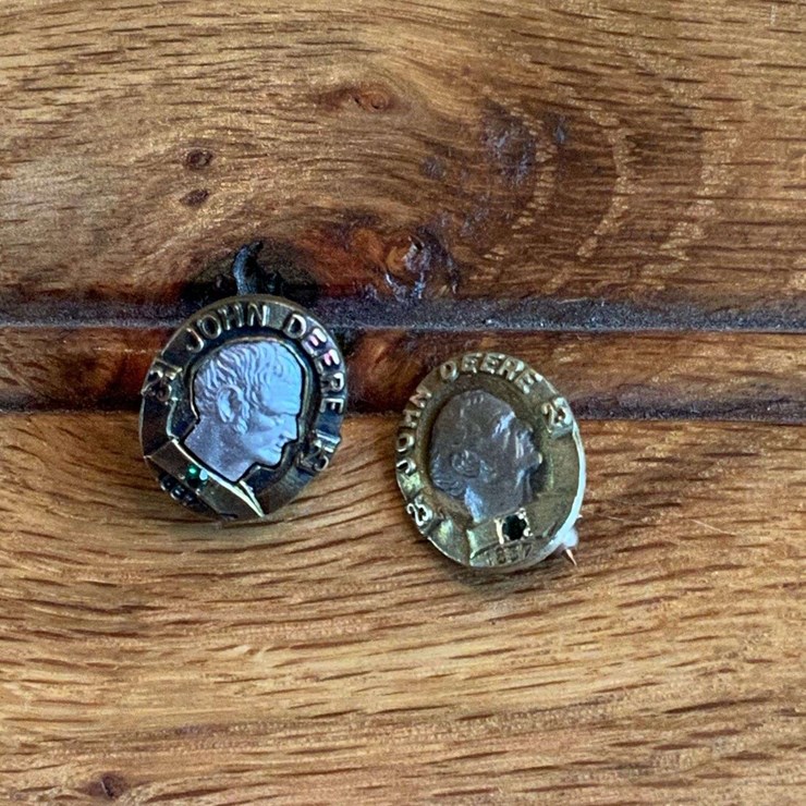 (2) John Deere 25 Year Service Pins