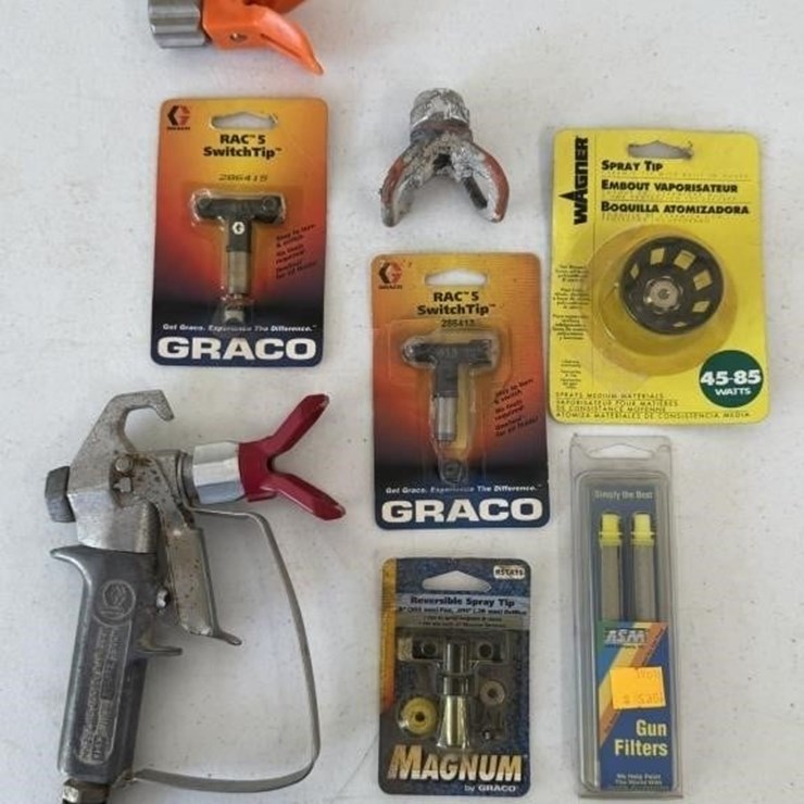 Airless Paint Sprayer Switch Tips & Gun Filters