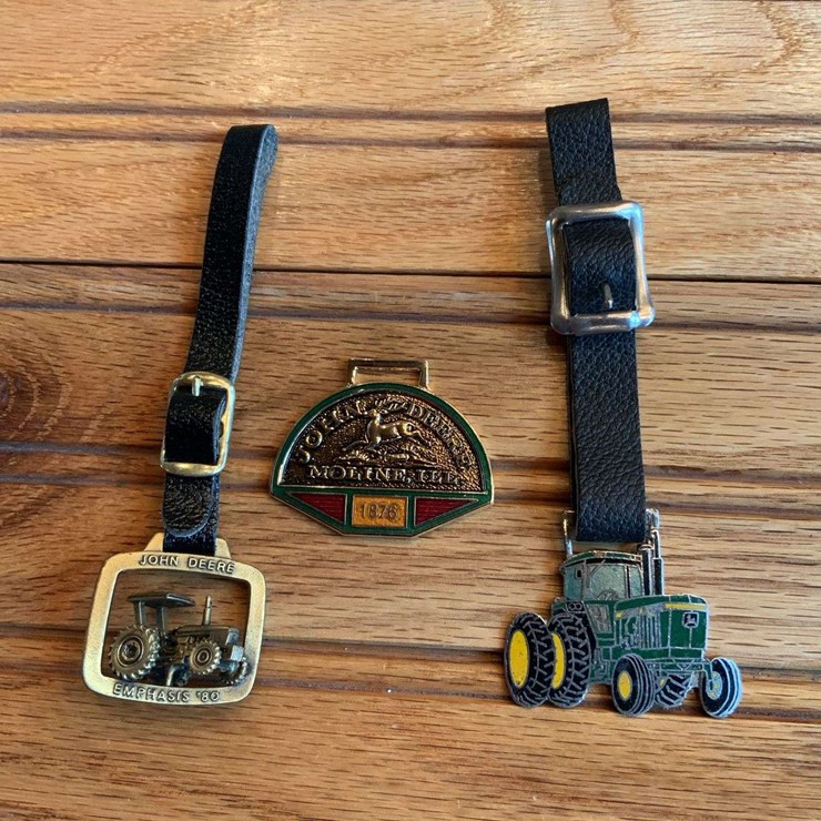(3) John Deere Watch Fobs