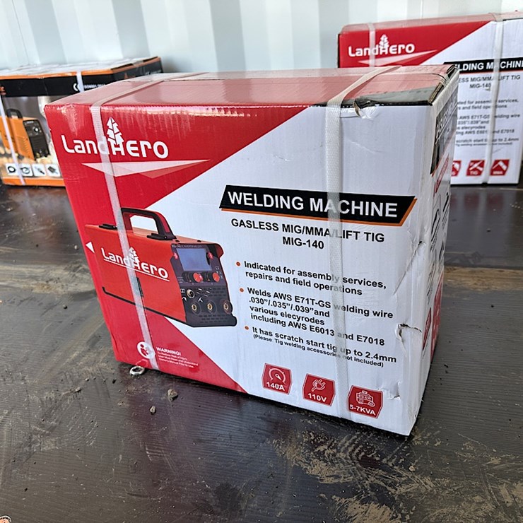 LANDHERO MIG-140 GASLESS MIG WELDER