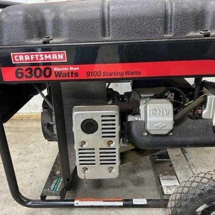Craftsman 6300 watt portable generator