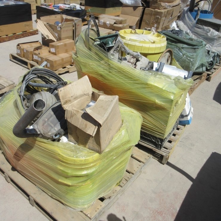 (4) Pallets Of Misc Items,