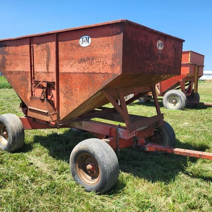 J&M 350 Hopper Wagon w/Running Gear