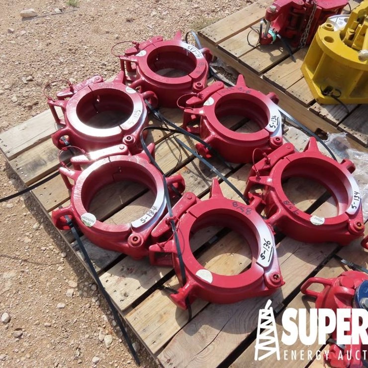 (5-135) (2) AOT 8-5/8" Single Jt Casing Elevators