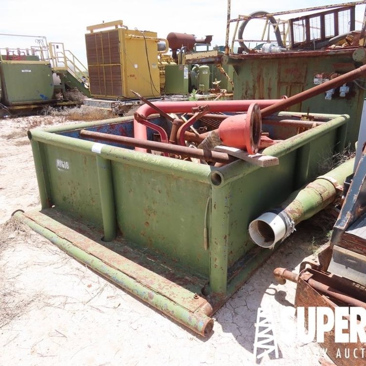 (R18-20) 3'H x 8'6"W x 9'6"L Junk Box, w/ Rotary T