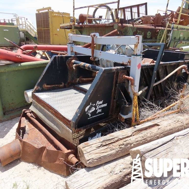 (R18-17) FLUID SYSTEM Linear Shale Shaker, w/ Mudl