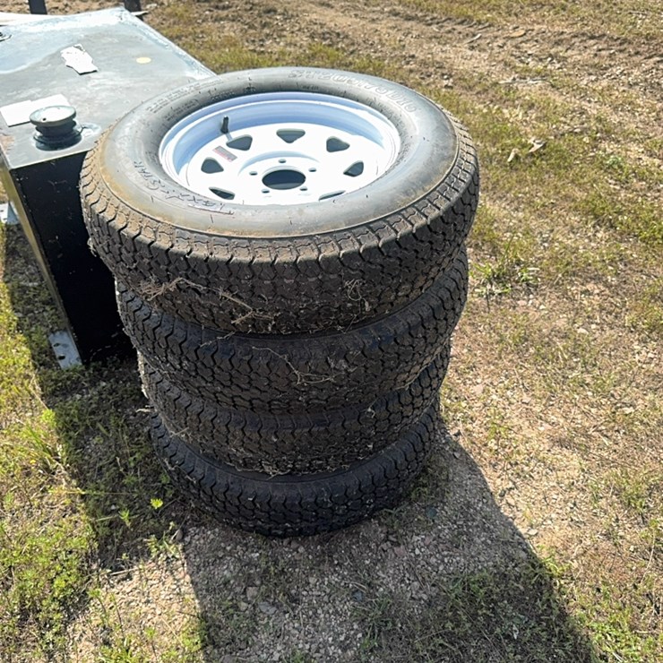 4 Trailer Tires 205/75/D15