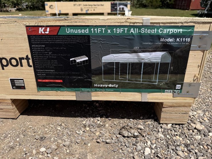 #214-•-steel-carport-11ft-w-x-20ft-l-x-9ft-h-image-2